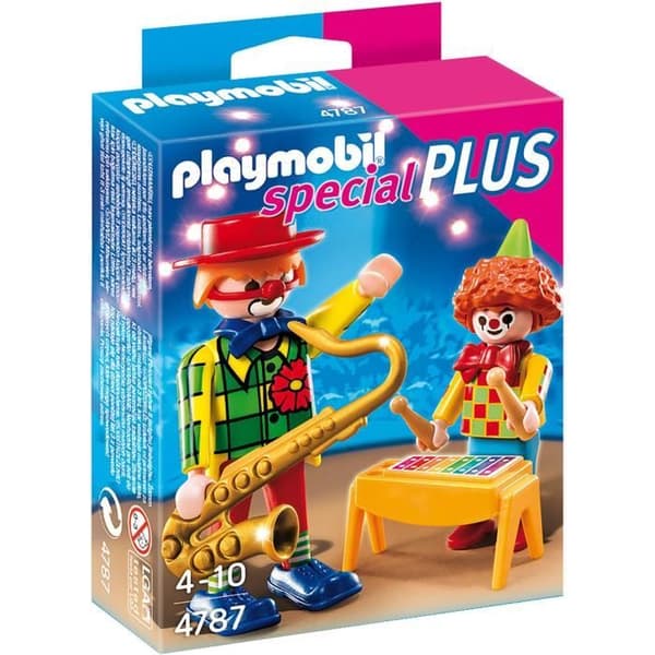 PLAYMOBIL Special Plus - Musikaliska clowner - 4787 - Mixat - Från 4 år