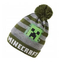 MINECRAFT 47026 Mössa Hat Mörkgrön/randig Stl 52/54 Välj