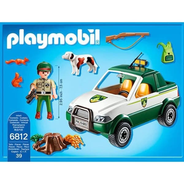 PLAYMOBIL - Skogsvaktare med pick-up - Country - La Maison Forestière - Blandat - 4 år