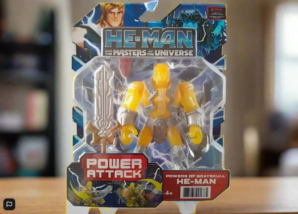 He-Man Masters Of The Universe Power Attack - Powers Of Grayskull He-Man Action Figure