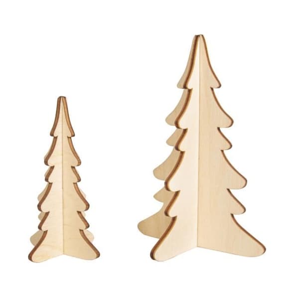 Insticksbitar Granar, FSC Mix Credit, natur, 9,2x14cm-6,7x10cm, i 4st, tab.-LS 2st