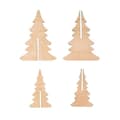 Miniatyrbild 1 av 2: Insticksbitar Granar, FSC Mix Credit, natur, 9,2x14cm-6,7x10cm, i 4st, tab.-LS 2st