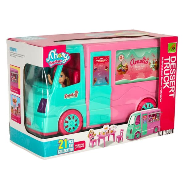 Dockbil husbil food truck set 21 st.