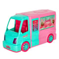 Miniatyrbild 1 av 10: Dockbil husbil food truck set 21 st.