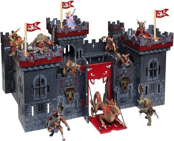 Mutant Castle - PAPO - Trämodell - För barn från 3 år och uppåt