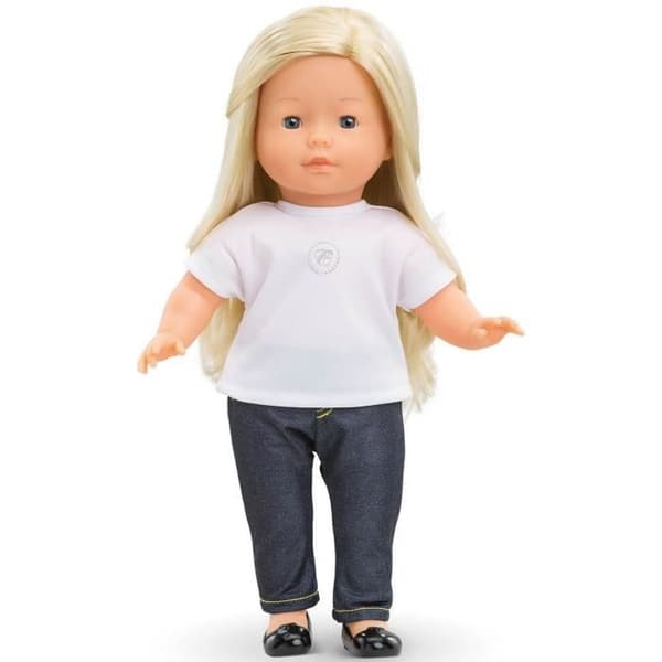 Set med 2 vita och rosa T-shirts för Ma Corolle docka 36 cm - Corolle