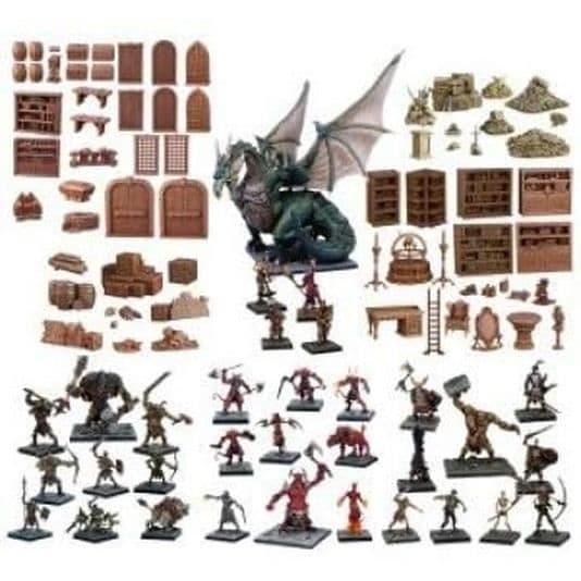 Mantic Games MGTC0102 GM Dungeon Starter Set 2nd Edition, blandade färger