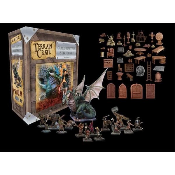 Mantic Games MGTC0102 GM Dungeon Starter Set 2nd Edition, blandade färger