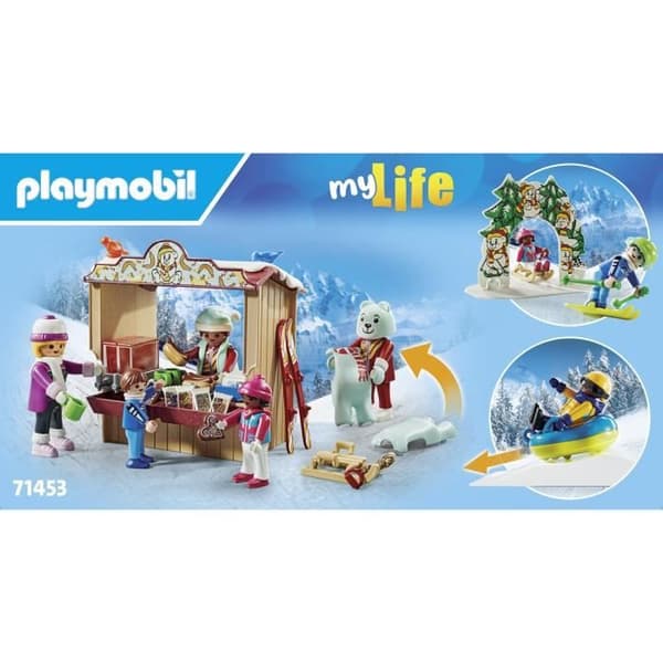 PLAYMOBIL 71453 - Semesterfirare och vintersport - Mitt liv - Från 4 år