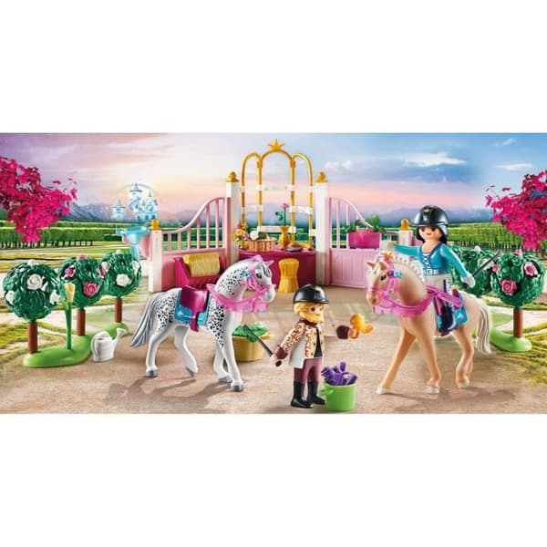 PLAYMOBIL - 70450 - Prinsessa med hästar och instruktör