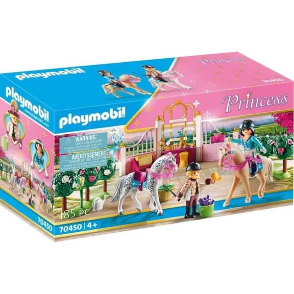 PLAYMOBIL - 70450 - Prinsessa med hästar och instruktör
