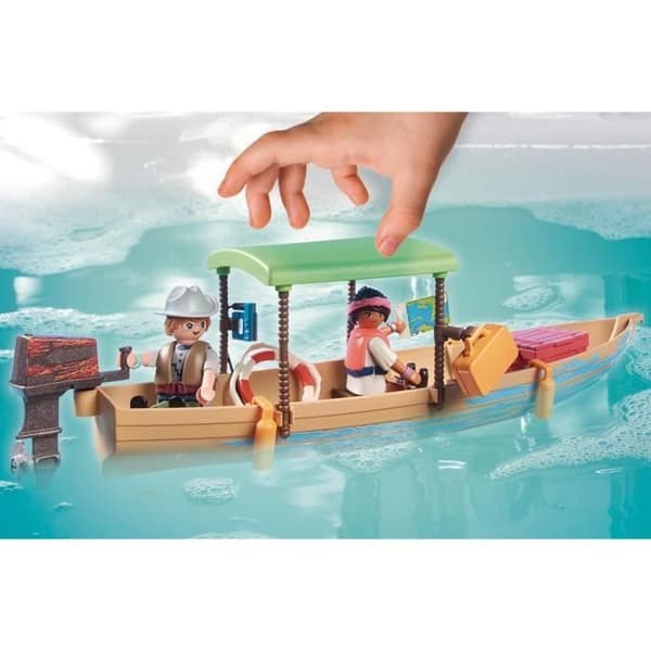 PLAYMOBIL - 71010 - Wiltopia - Kanot och sjökor - Över 80 % återvunnet eller biomaterial