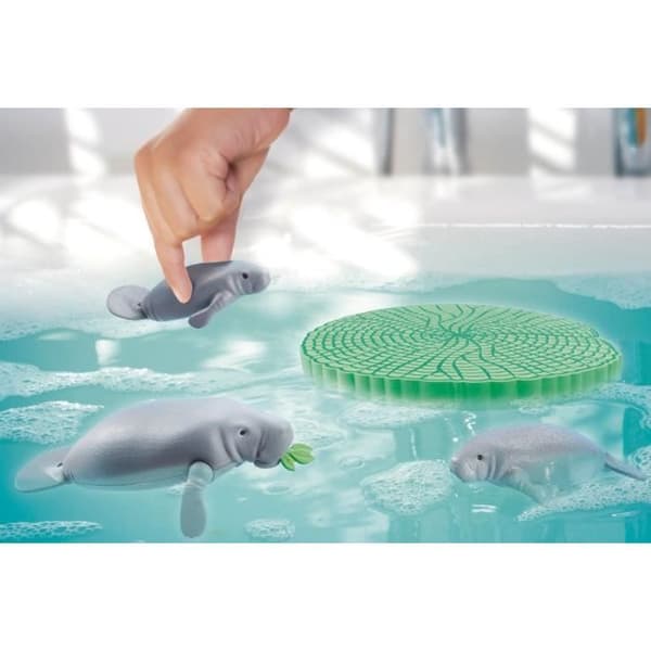 PLAYMOBIL - 71010 - Wiltopia - Kanot och sjökor - Över 80 % återvunnet eller biomaterial