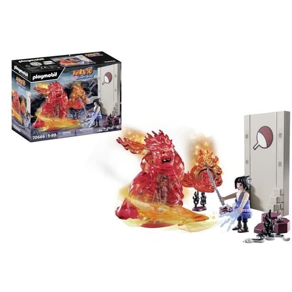 PLAYMOBIL 70666 Sasuke vs. Itachi, Naruto, Heroes from Manga Ninja, Naruto Shippuden, Från 5 år gammal
