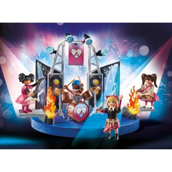 PLAYMOBIL 71042 Rockgrupp, Kampanjmusiker, City Life School, Från 4 år