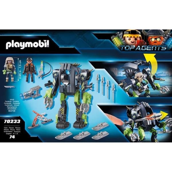 PLAYMOBIL 70233 Arctic Rebel Snow Robot