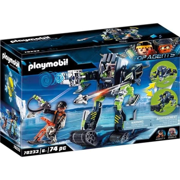 PLAYMOBIL 70233 Arctic Rebel Snow Robot