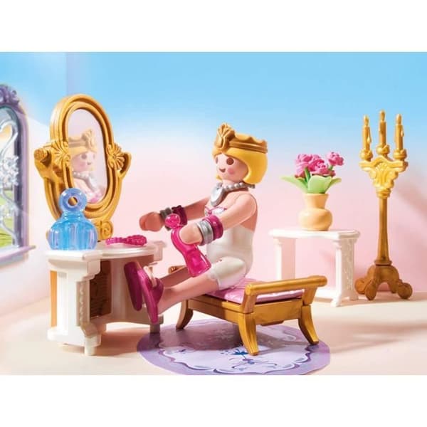 PLAYMOBIL 70453 Princess sovrum med toalettbord, Princesses, 73 delar, från 4 år och uppåt