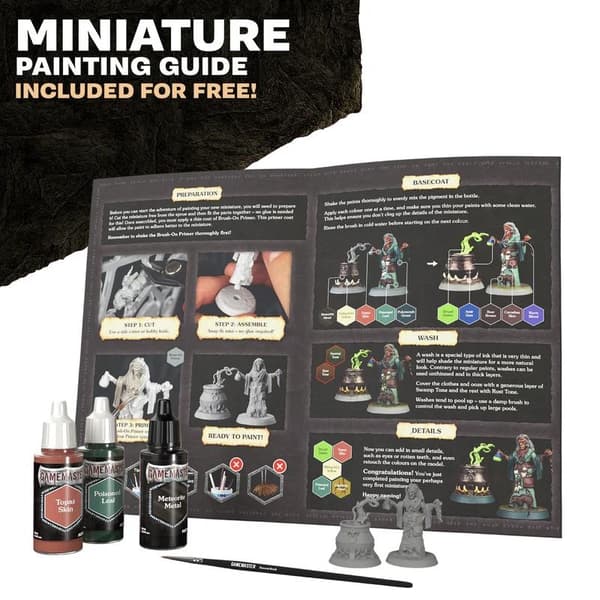 GAME MASTER: Wilderness Adventures Role-Playing Paint Set