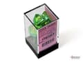 Miniatyrbild 3 av 3: Gemini Translucent Green-Teal/Yellow Polyhedral 7-Die Set