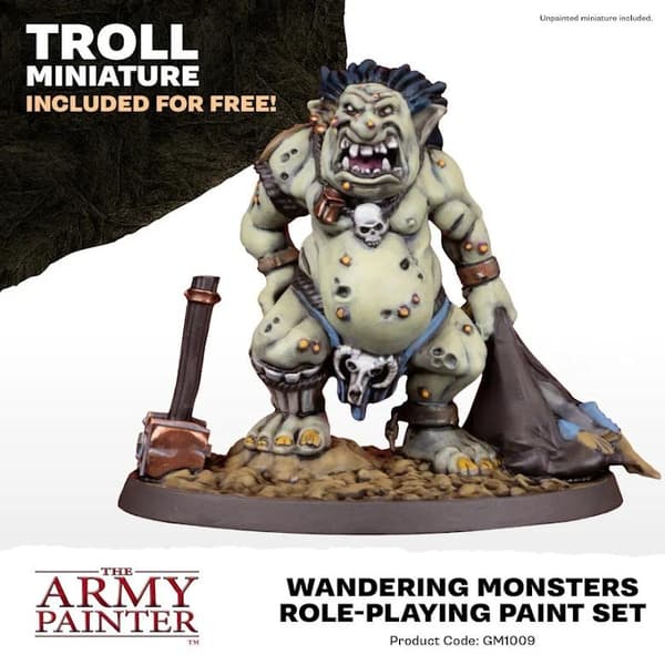 GAME MASTER: Wandering Monsters Role-Playing Paint Set