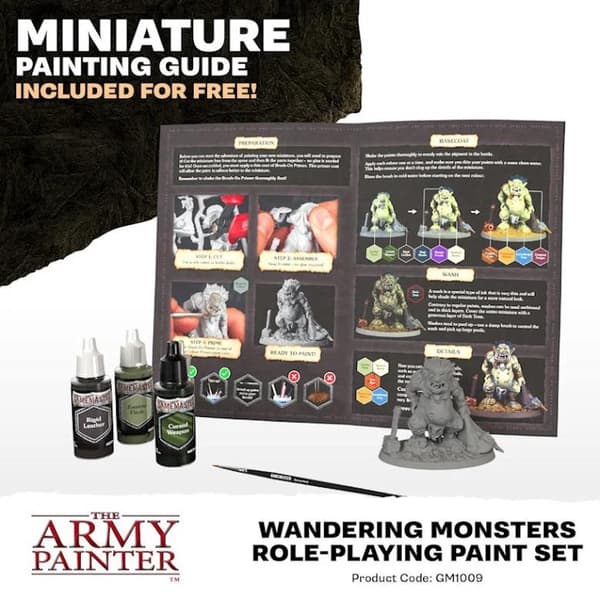 GAME MASTER: Wandering Monsters Role-Playing Paint Set