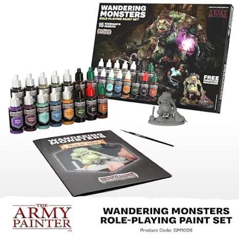 GAME MASTER: Wandering Monsters Role-Playing Paint Set
