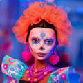 Miniatyrbillede 5 af 7: Dukke Barbie De dødes dag