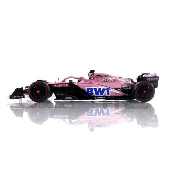 Samlarbil i miniatyr - SOLIDO 1/18 - ALPINE A522 - Arabia Saudi GP 2022 - Rosa