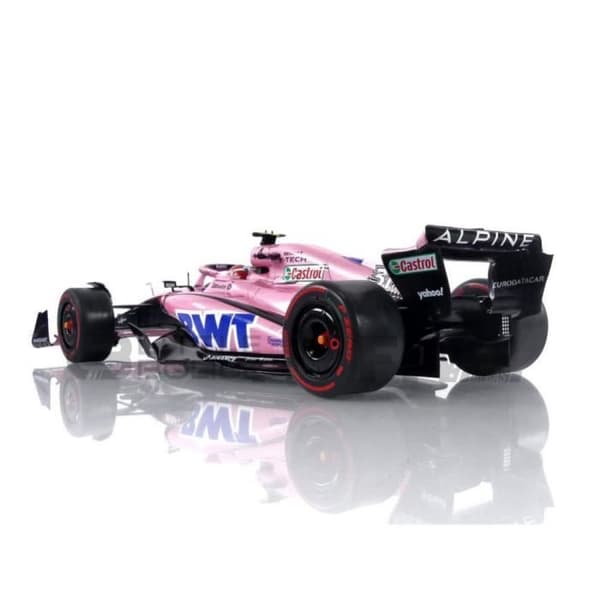 Samlarbil i miniatyr - SOLIDO 1/18 - ALPINE A522 - Arabia Saudi GP 2022 - Rosa