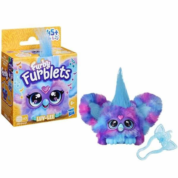 Mjukdjur med ljud Hasbro Furby Furblets 12 cm