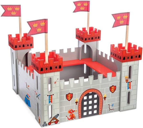 Leksaksbilen - Red Castle - JH PRODUKTER