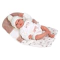 Miniatyrbillede 1 af 7: Baby Dukke Arias Andie 40 cm