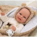 Miniatyrbillede 7 af 8: Baby dukke Arias Babyto 35 cm