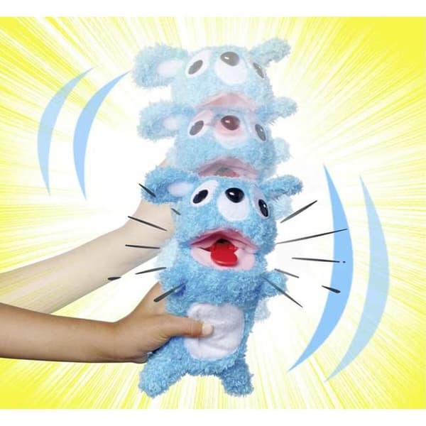 Mjukdjur med ljud Simba Screamerz Björn 30 cm Blå Multicolour