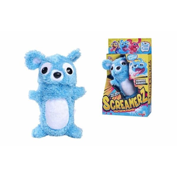 Pehmolelu äänellä Simba Screamerz Karhu 30 cm Sininen Monivärinen