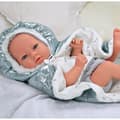 Miniatyrbillede 4 af 11: Baby Dukke Arias Borja 38 cm