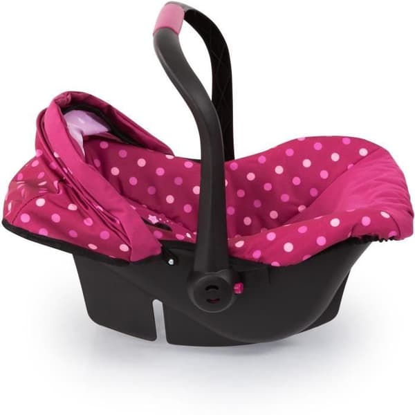 BAYER Doll Bilbarnstol Rosa