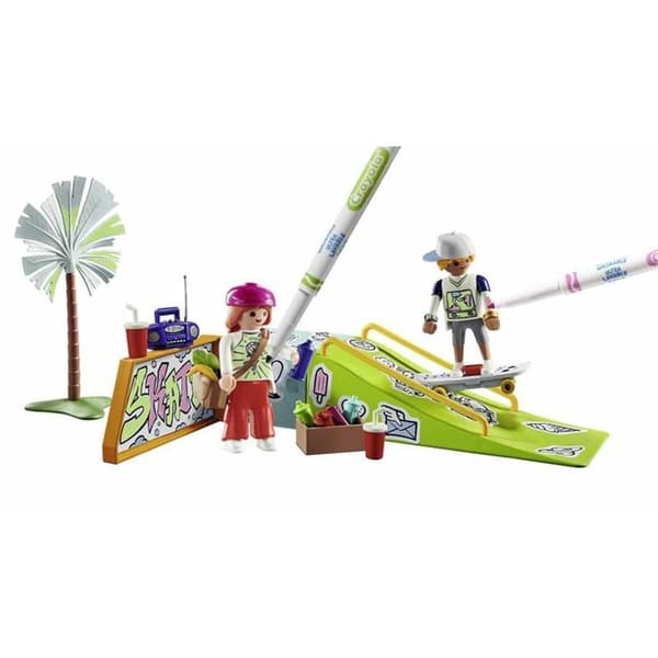 Nukkekodin tarvikkeet Playmobil Skatepark 71515