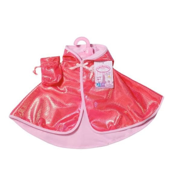 Dockklädsset - Baby Annabell - Little Sweet Cape 36cm - Rosa - Vikbar