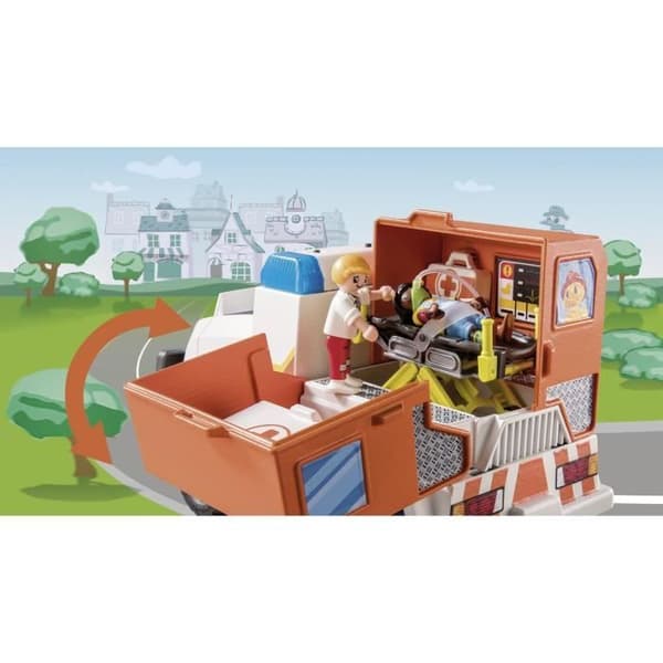 PLAYMOBIL - 70916 - DUCK ON CALL - Utryckningsfordon - Flerfärgad - Blandat - 31 stycken