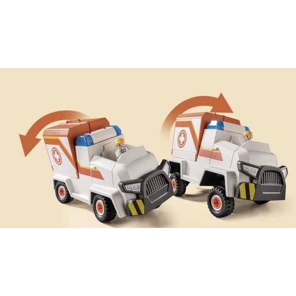 PLAYMOBIL - 70916 - DUCK ON CALL - Utryckningsfordon - Flerfärgad - Blandat - 31 stycken