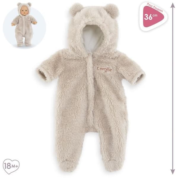 Bb36 kräm nallebjörn pilot outfit