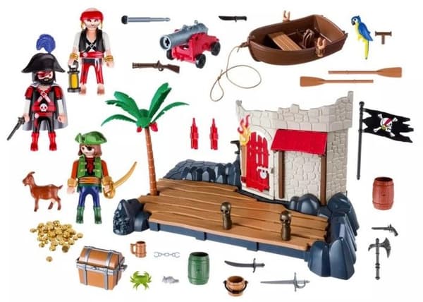 PLAYMOBIL 6146 Pirate Island Super Set
