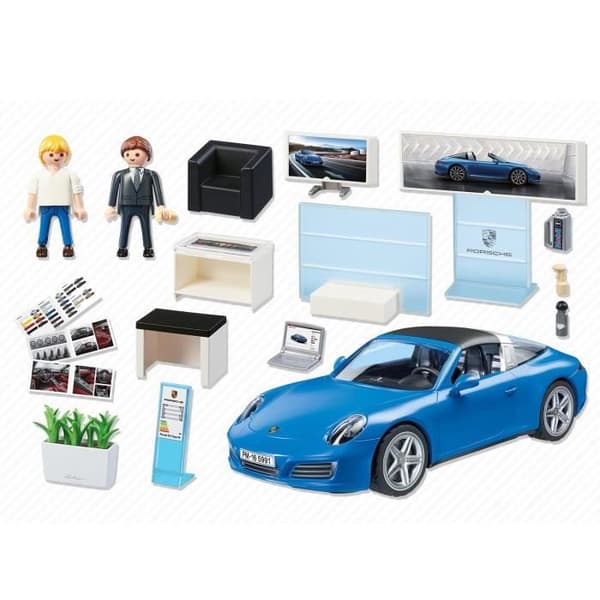 PLAYMOBIL 5991 - Sport & Action - Porsche 911 Targa 4S bil med ljuseffekter