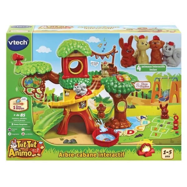 Interactive Tree House - VTECH - Tut Tut Animo - För barn - Flerfärgad
