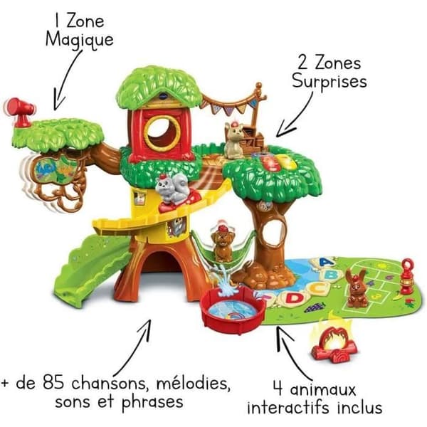 Interactive Tree House - VTECH - Tut Tut Animo - För barn - Flerfärgad