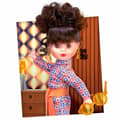 Miniatyrbillede 9 af 11: Dukke Nancy Loco Loco 43 cm