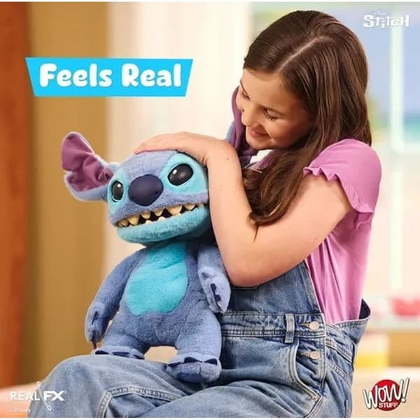 Mjukisleksak Stitch DIS-1022-01 Blå