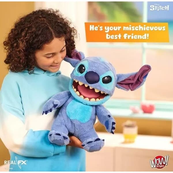 Mjukisleksak Stitch DIS-1022-01 Blå